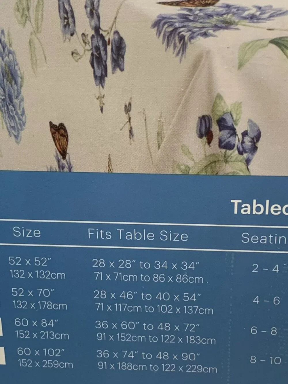 Lenox gorgeous tablecloth